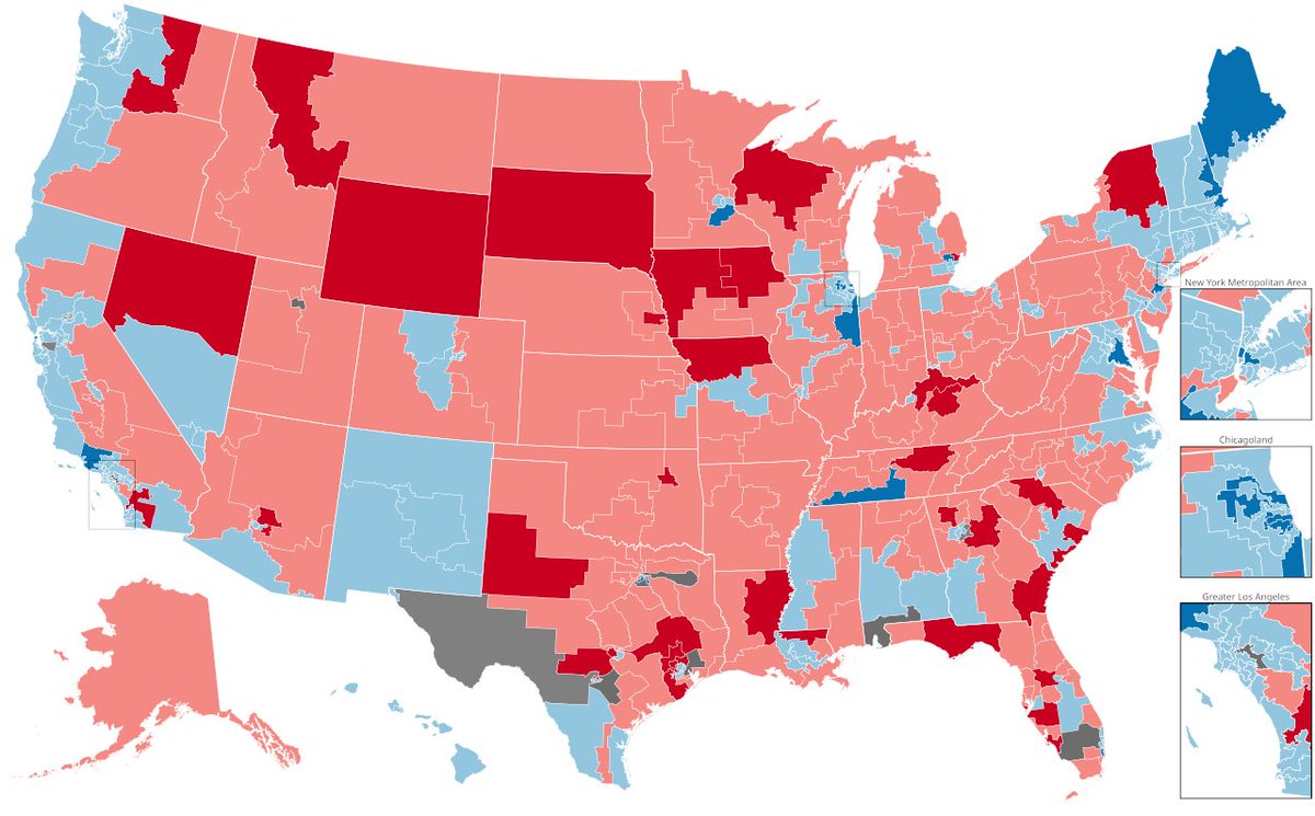 GuntherEagleman's tweet photo. BOOM!  Republicans favored to HOLD &amp; EXPAND their House majority in 2026!

Inside Elections now projects they only need 1 of 14 toss-up seats for victory.

Redistricting has been a game-changer for MAGA.
The House is staying RED. https://t.co/LO2SxAfYG8