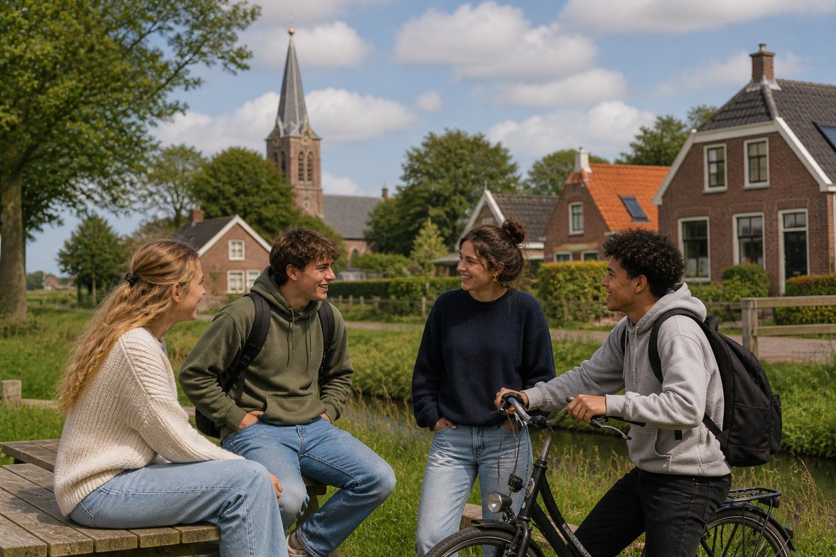 provgroningen's tweet photo. 🏘️ Provincie en gemeenten betrekken Groningse jongeren bij plannen voor wonen. Lees meer: https://t.co/pPQmk267BZ https://t.co/L3K7X8Azxm