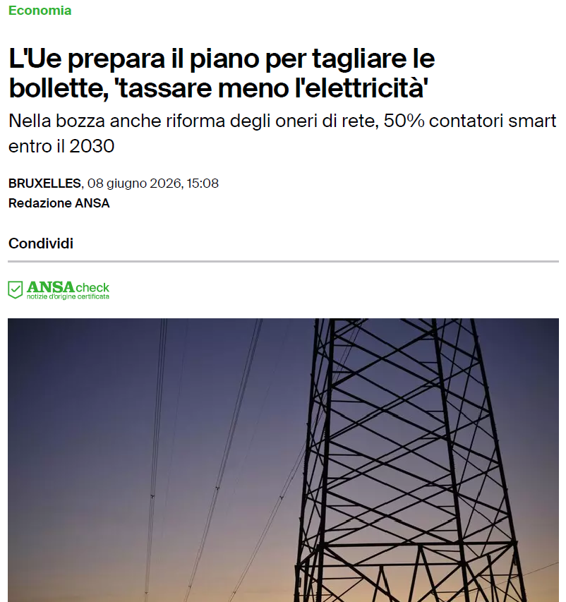 ReRebaudengo's tweet photo. Una pompa di calore elettrica è almeno tre volte più efficiente di una caldaia a gas, esattamente come un'auto elettrica lo è rispetto a una a benzina. A parità di servizio reso — calore in casa o chilometri percorsi — il fabbisogno di energia crolla a un terzo, e con esso la spesa di famiglie e imprese.
In Italia, il potenziale risparmio economico viene annullato da una fiscalità che penalizza l'elettricità rispetto ai combustibili fossili: il vettore elettrico paga imposte e oneri tre volte superiori al gas naturale e circa il doppio di diesel e benzina https://t.co/NjEjV6PjLO
Nella bozza di regolamento sulle bollette, la Commissione europea chiede (di nuovo) agli Stati di tassare l'elettricità "in modo più favorevole del gas naturale" https://t.co/XRkZANeOaJ
L'Italia acceleri nell'eliminare le distorsioni fiscali che frenano proprio le soluzioni più efficienti e più convenienti, Spagna e Francia già hanno fatto dell'elettrificazione dei consumi una leva di sovranità nazionale. https://t.co/st6epJWGNl