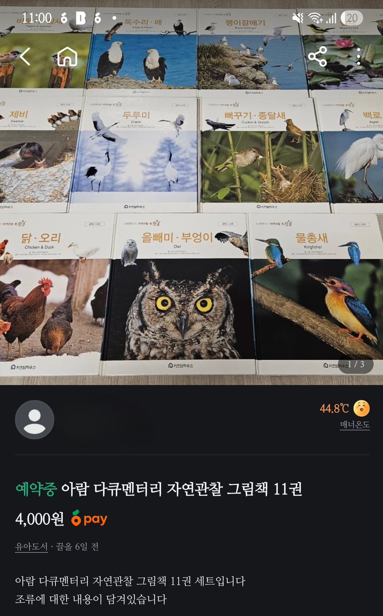 EmeraldCloud's tweet photo. 당근으로 계속 조류 관련 책을 사게 되네... 홓호 아니 물총새 내용 넘 궁금하자나,.

. https://t.co/j3B2F79wba