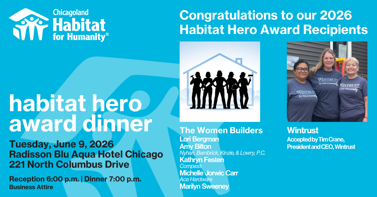 Chicagoland Habitat for Humanity tweet media