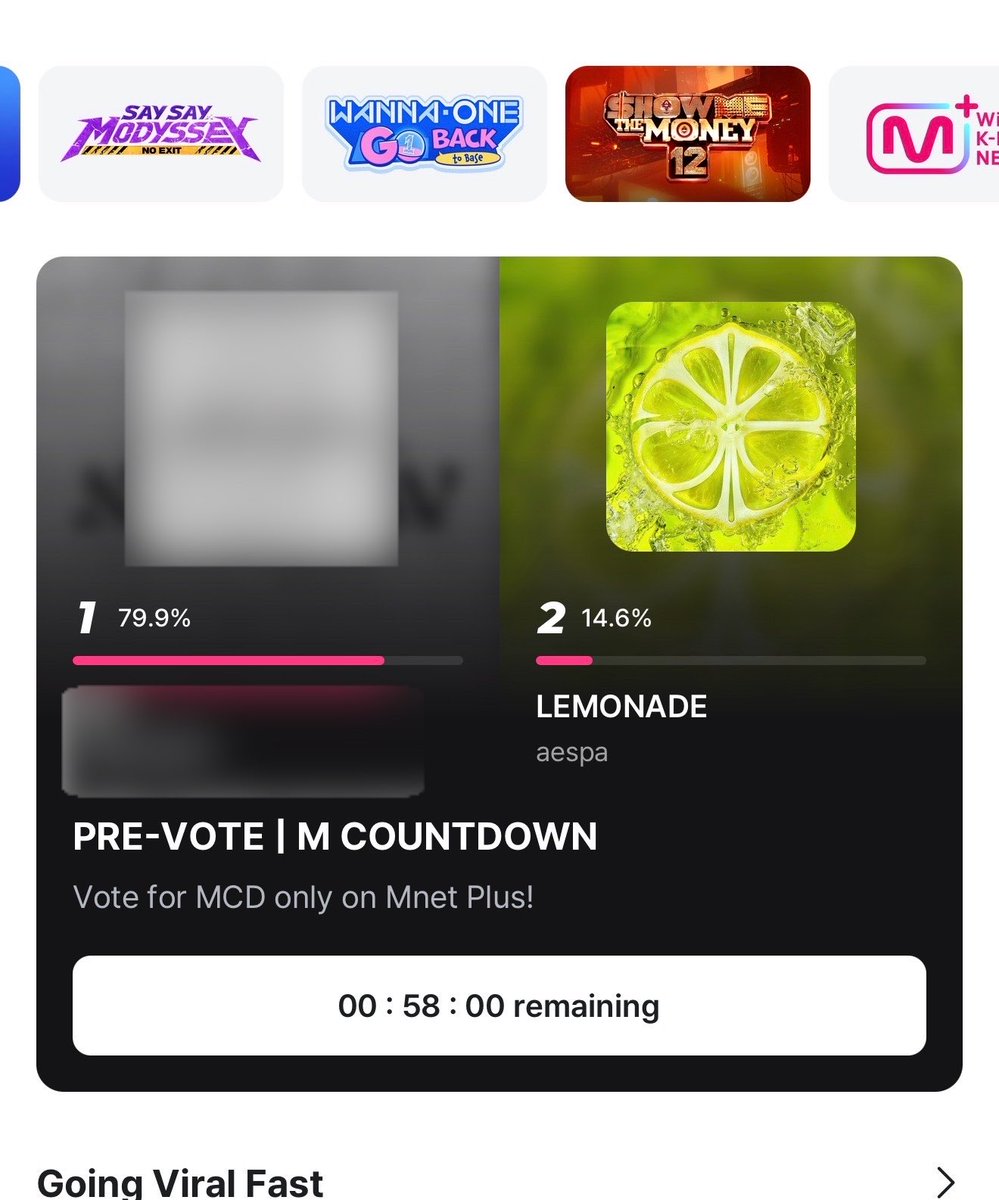 aespaintlvote's tweet photo. [📢] Last hour of M COUNTDOWN pre-vote! Use all of your accounts and devices MYs it’s the last push!
🔗 https://t.co/v29gjU5iSe https://t.co/XAKMoSt6ZD