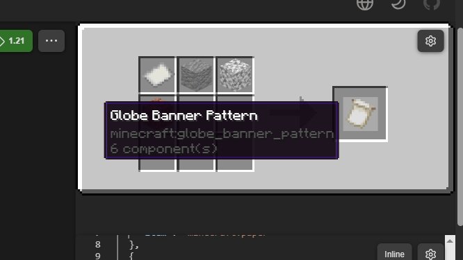 fikrisirnight's tweet photo. I'm bored, so i made this with Misode Recipe Generator.
Untested yet. Lol.
#minecraft #minecraftdatapack https://t.co/w75AMDEuxW