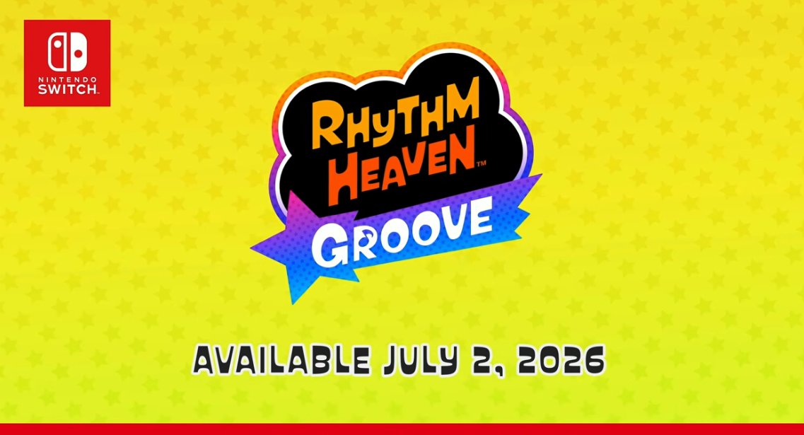 IGN's tweet photo. Rhythm Heaven Groove is coming July 2 to Nintendo Switch and Switch 2 #ignsummerofgaming https://t.co/xhjtHh8O3p