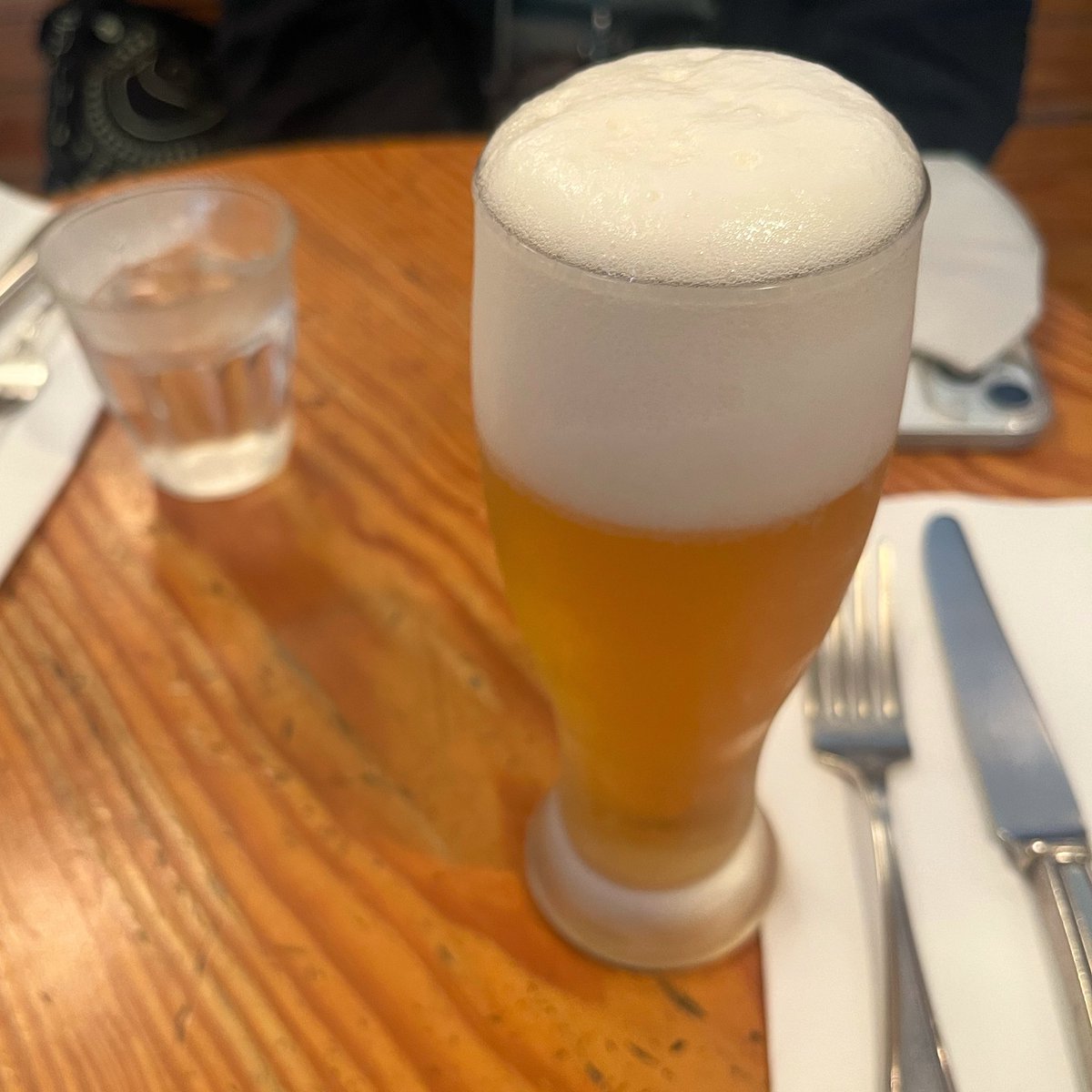 ogiryu's tweet photo. My friend and I had a late lunch after English lessons!
I enjoyed beer on a Saturday afternoon🍺
#Homeworks Azabujuban https://t.co/RN1la336de