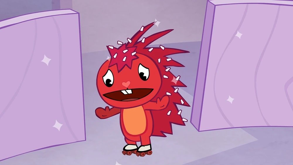 TBoyAcc's tweet photo. Why did they have to make Flaky so bloody adorable in the show, they should be happy in a quiet world full of marshmallows and flowers, not having a nervous breakdown each episode

Favourite character by far, they're too cute not to be

#htf #happytreefriends #flaky https://t.co/fJQ2OjHk0f