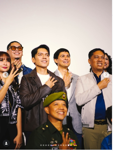 lovely90826760's tweet photo. @MakaBayanYan @MamaMoMerLatina He also supported & promoted the short film “ALON NG KABAYANIHAN” (2025) starring Sid L, Carlo A, etc. w/c is a powerful story of courage, survival & the fight for the TRUTH OF OUR SEAS. This is to raise more AWARENESS on the IMPORTANCE of the WPS
#WestPhilippineSea #AtinTo https://t.co/hnAH31zahs