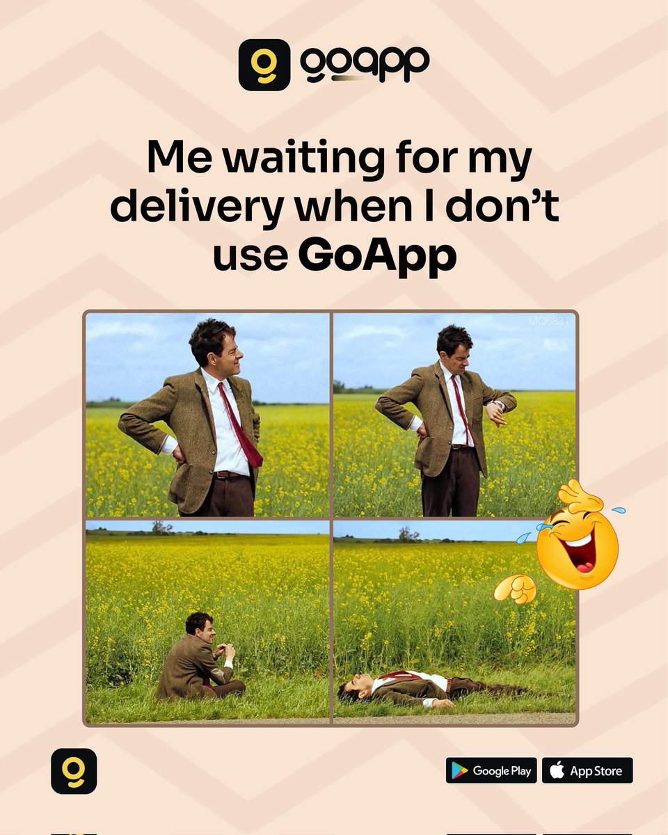 usegoapp's tweet photo. "Oga where you dey?" 👀 

#GoApp. https://t.co/Dv8fBh5h2O