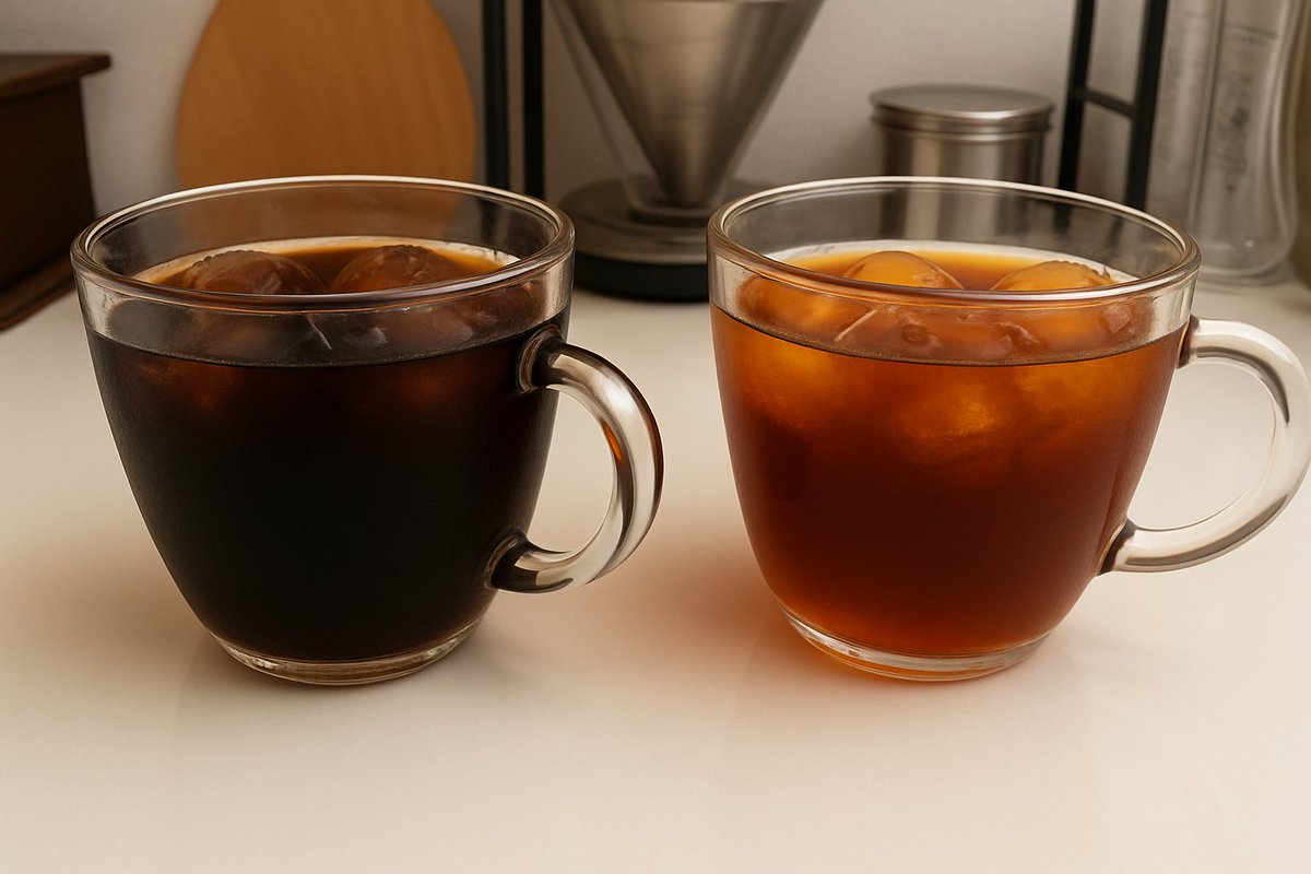 UbatamaNmC's tweet photo. 『豆』知識

アイスコーヒーと水出しコーヒー。

どちらも冷たいコーヒーですが、味わいは結構違います☕

アイスコーヒーはキリッとした香ばしさ。

水出しコーヒーはやわらかな口当たり。

飲み比べてみると面白いですよ。

#αCoffee #日常にプラスアルファを #受注後焙煎 https://t.co/QYthV6W1uE