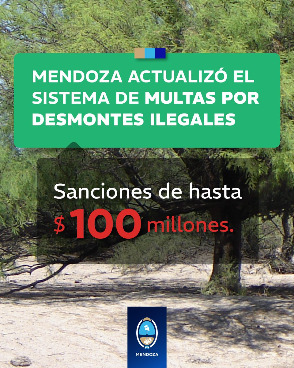 energiayamb_mza's tweet photo. La Dirección de Áreas Protegidas modernizó el sistema de cálculo de multas por desmontes de flora y bosques nativos

🔗Más info: https://t.co/qmkfOL3YB2 https://t.co/HsyNKb0rc3