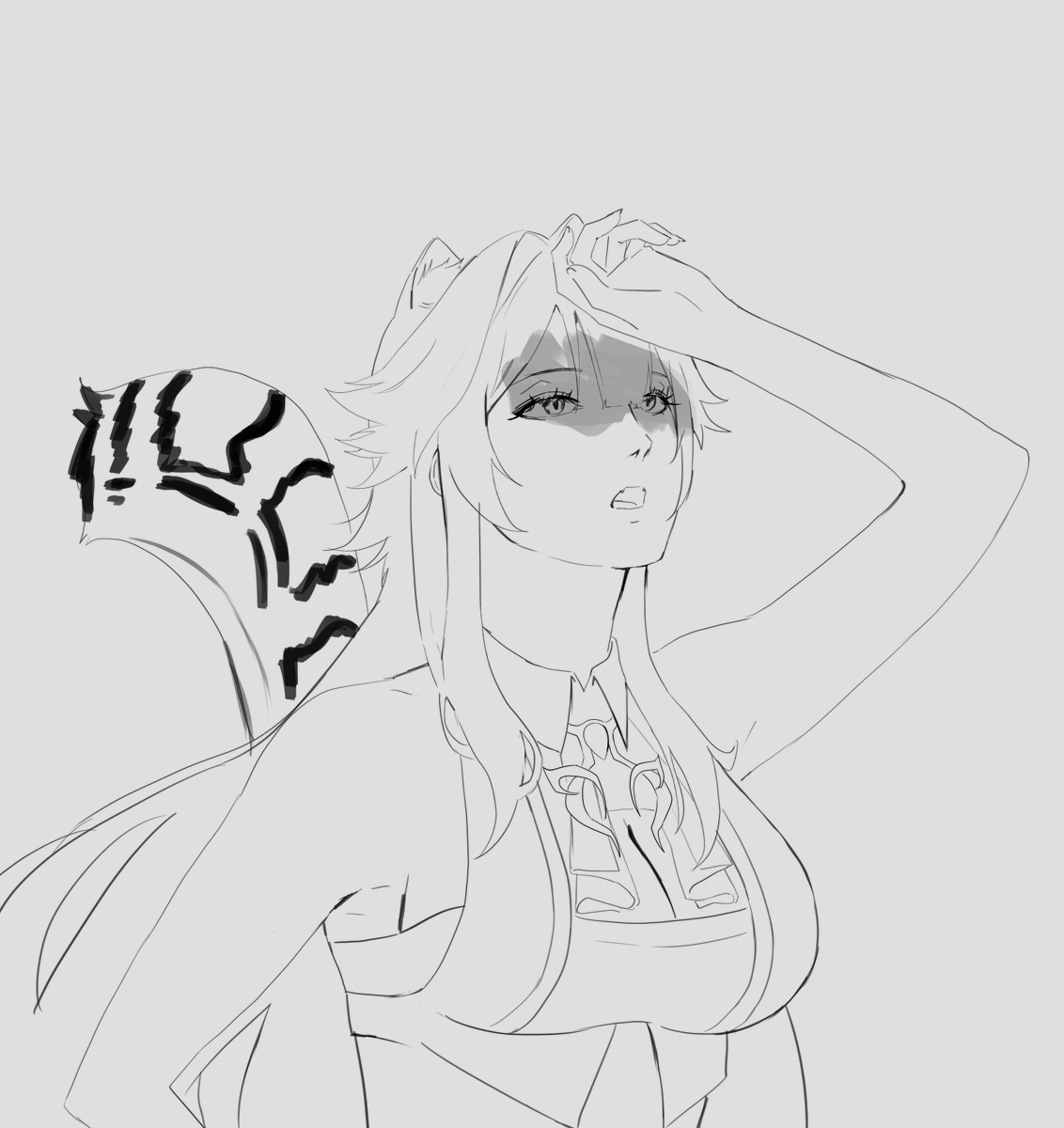 Myru263's tweet photo. What did she see? (comm) 
#RaorArt https://t.co/OQo2QB6q27