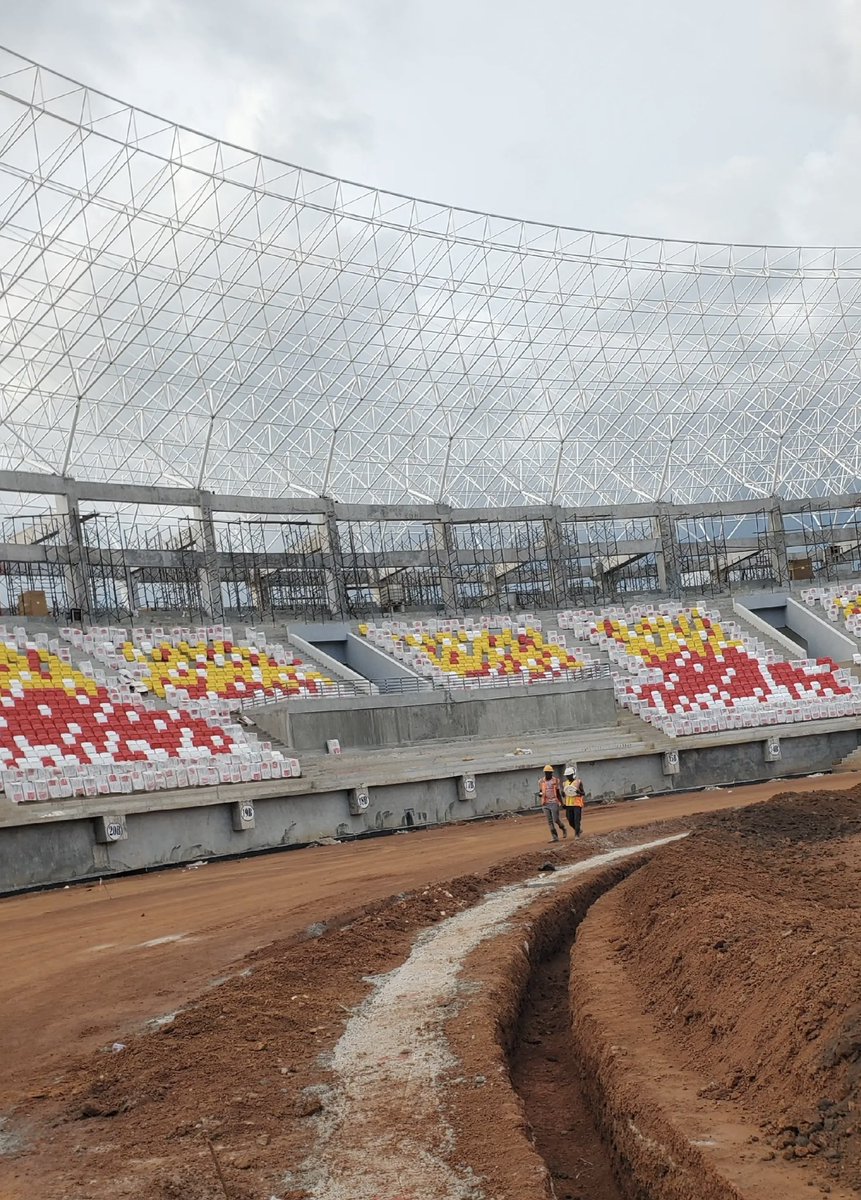 erich_mboowa's tweet photo. A number of people doubted the capacity of the contractor behind the construction of Akii-Bua Olympic Stadium in Lira City to deliver the project but the way things are moving right now, it seems we are heading in the right direction.

The most common question asked by Ugandans online was whether SAMCO can actually construct this sports facility as it is reflected in the artistic impressions. I don’t have the capacity and authority to respond that but we need to trust the process because great things take time.

Other people were wondering if the stadium will be able to meet the guidelines of CAF and International standards generally. Well as i am not an expert in that area, i strongly believe that this criteria will also be met.