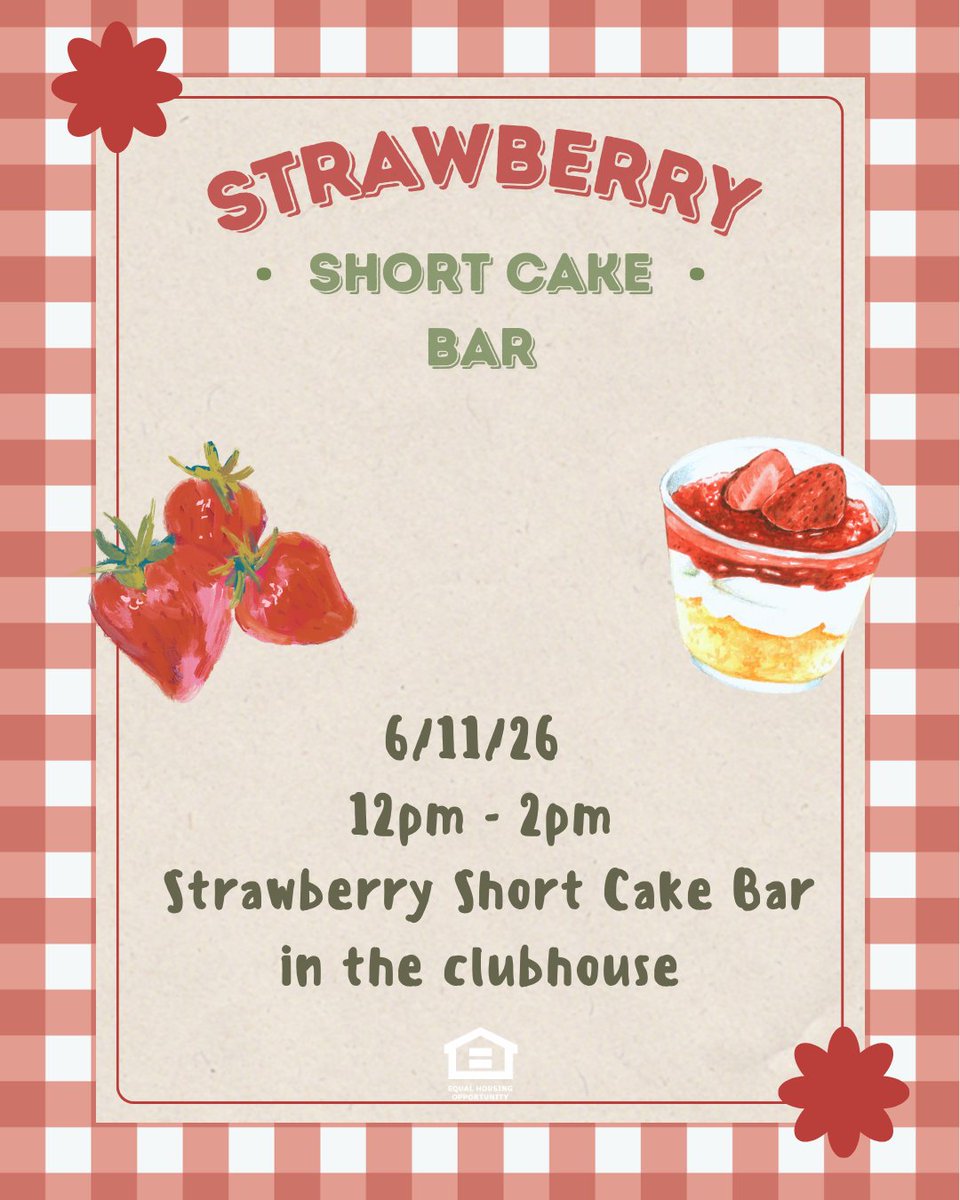 BrookeMill's tweet photo. Can you think of a sweet treat better than strawberry shortcake in the summer?🍓🍓🍓 https://t.co/zOmzLk3OYp