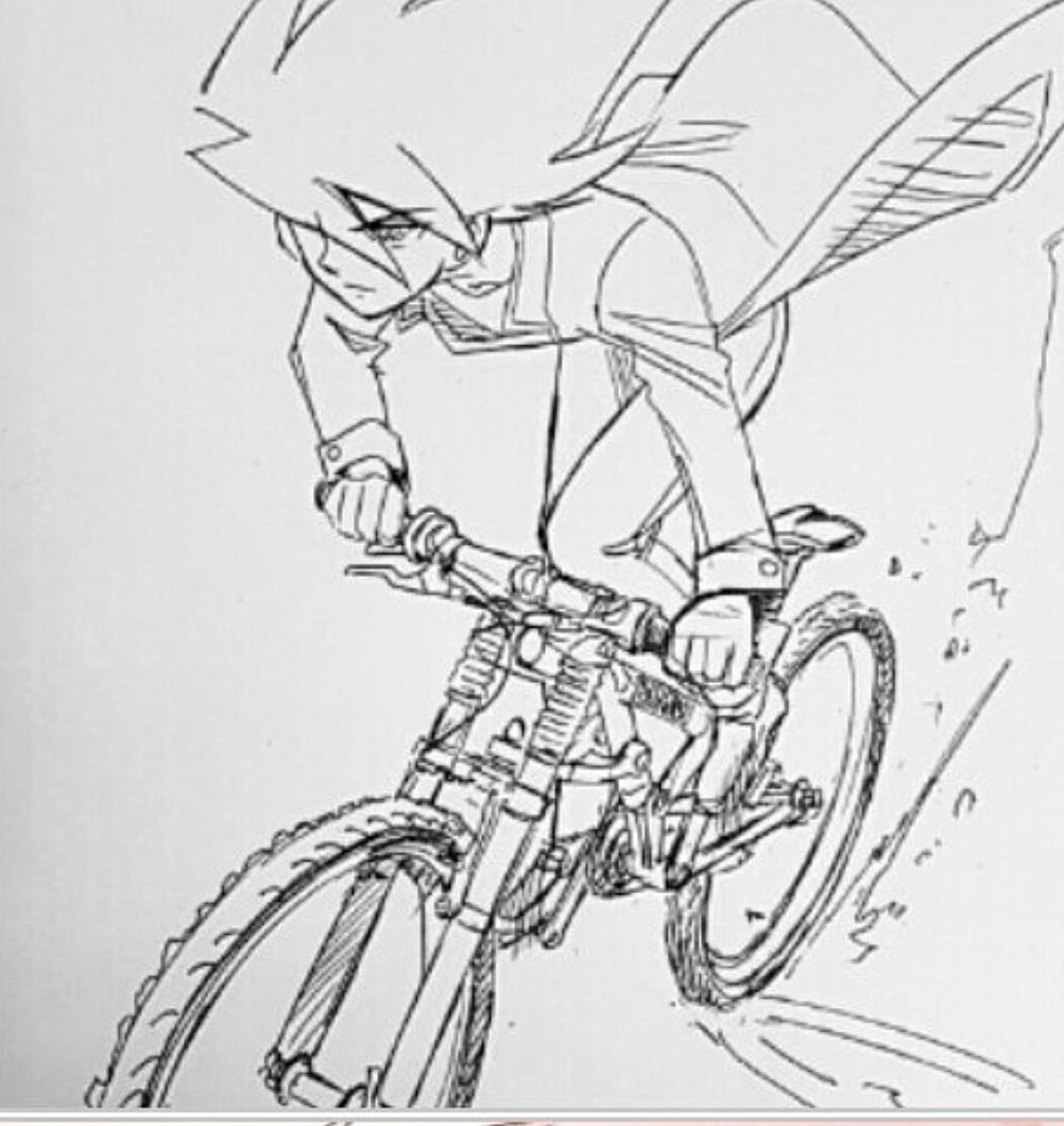GAKUJIRA's tweet photo. #超人ロックの日

聖先生のBMW-MTBを駆るロック
（のメイキング）

ロックの衣装も、このMTBを引き取りにいらした聖先生のコートです。 https://t.co/vru5AxHk69