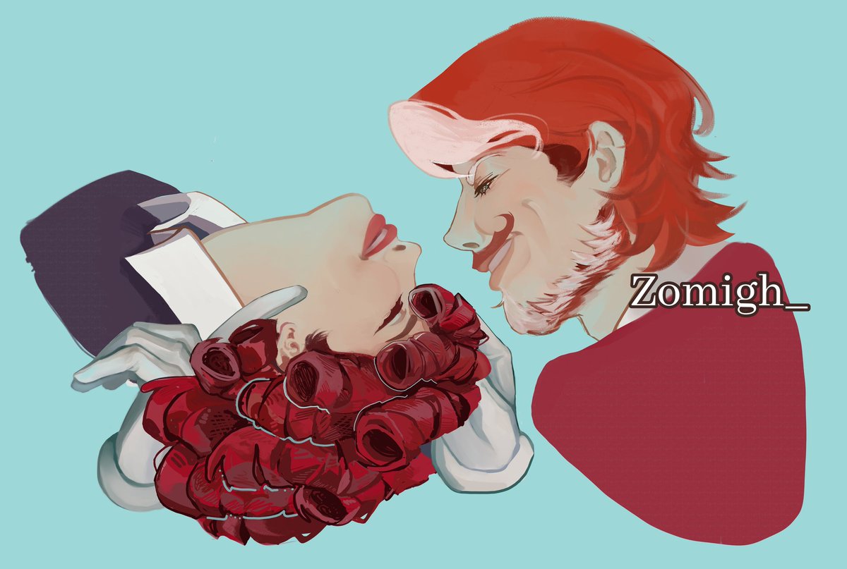 Zomigh_'s tweet photo. the ragdoll and the ringmaster
.
human bowtie!
(im dying for this ship)
#bowtie #crochetbee #Ragatha #Caine #tadc https://t.co/xJuEjjErGb