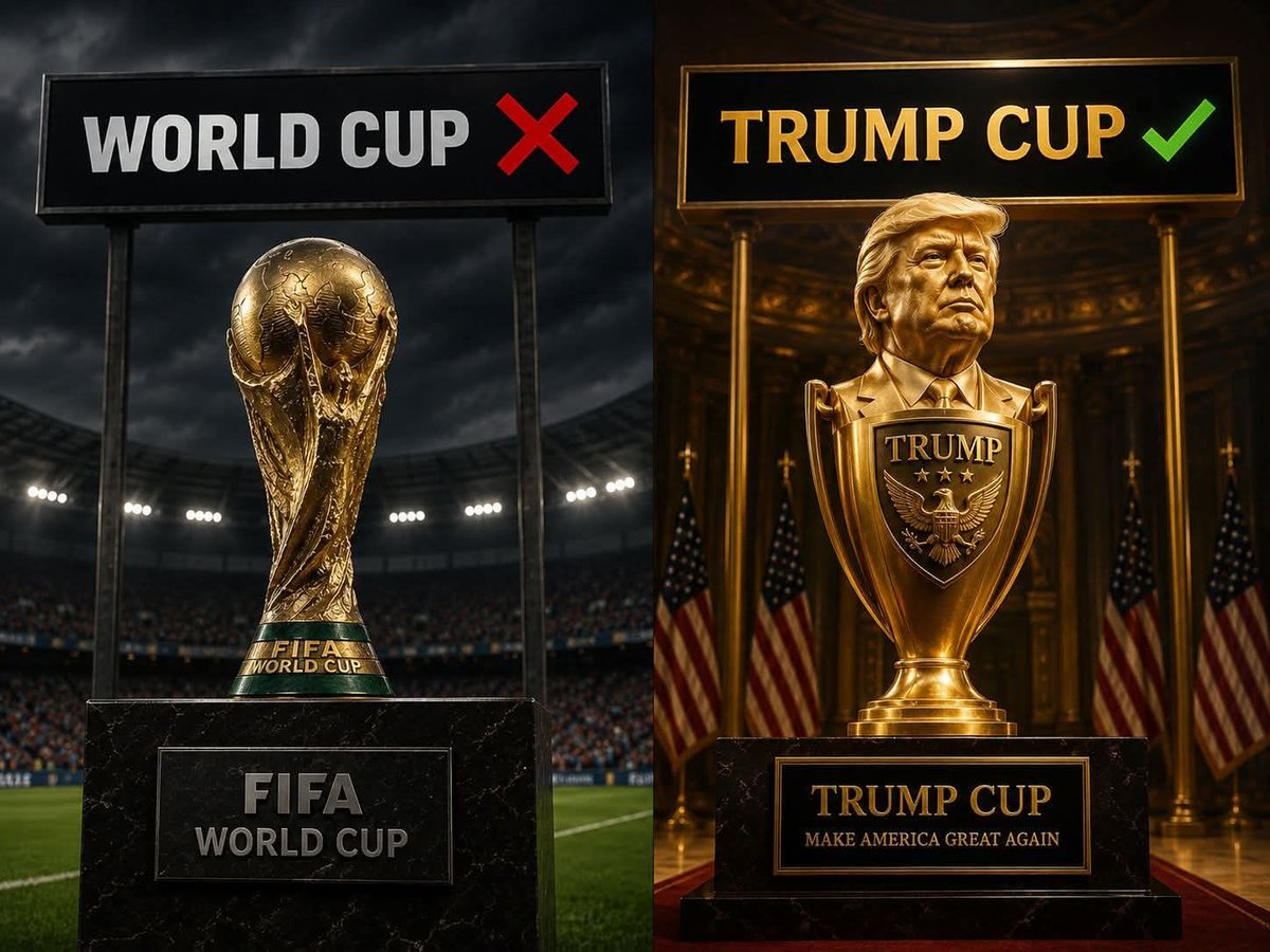 AdamIF13's tweet photo. #worstworldcup, it's #Trump. https://t.co/3YNxeO3t51