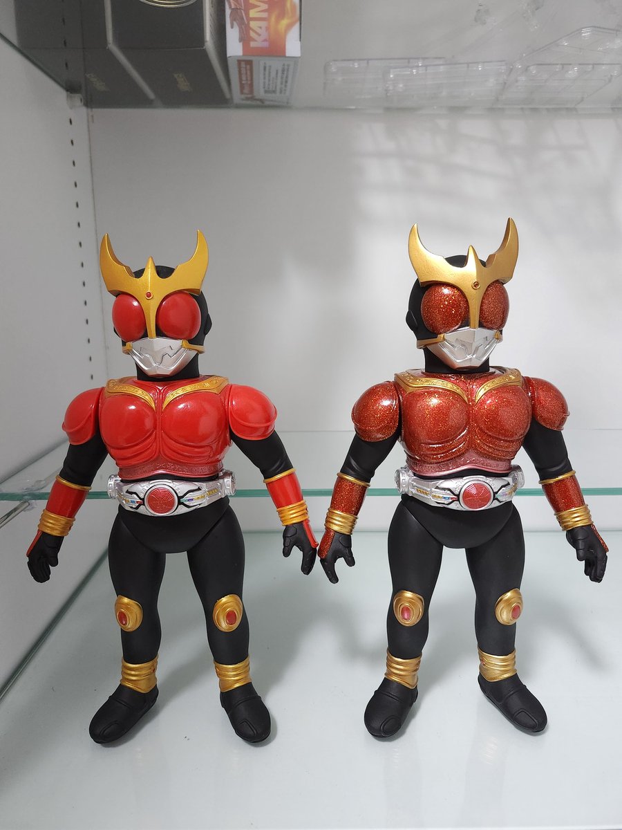 超クウガ展で購入した東映レトロソフビコレクションの仮面ライダー