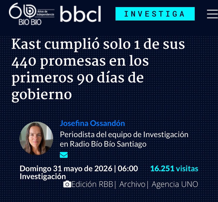 j_nacho1's tweet photo. @PresidenteKast Presidente, los datos dicen otra cosa. Sería ideal mayor rigurosidad y trabajo real, ojalá con una mirada crítica. Como usted lo fue con Boric. Porque el José Kast del 2025 sería muy cruel con el José Kast del 2026. Sea consecuente. https://t.co/cp9xltLnw9