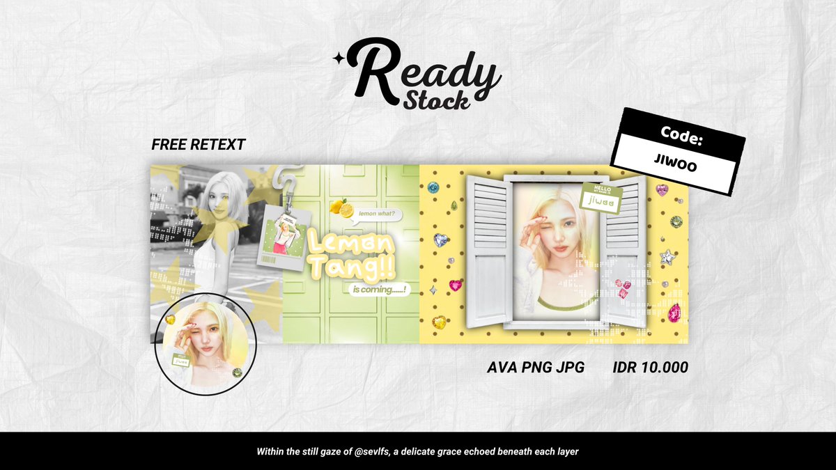 sevlfs's tweet photo. interaction is always appreciated, makasii🤍 

aku membawa layout ready stock all member H2H dari katalog baru aku bernama "BUTTERCUP" yang bisa ditake ke dm/tele aku sekarang! payment by QRIS yaaa ^^   

anyway aku juga open by request ya!        

#zonauang #zonajajan #bealanja https://t.co/6WlMJsP09J