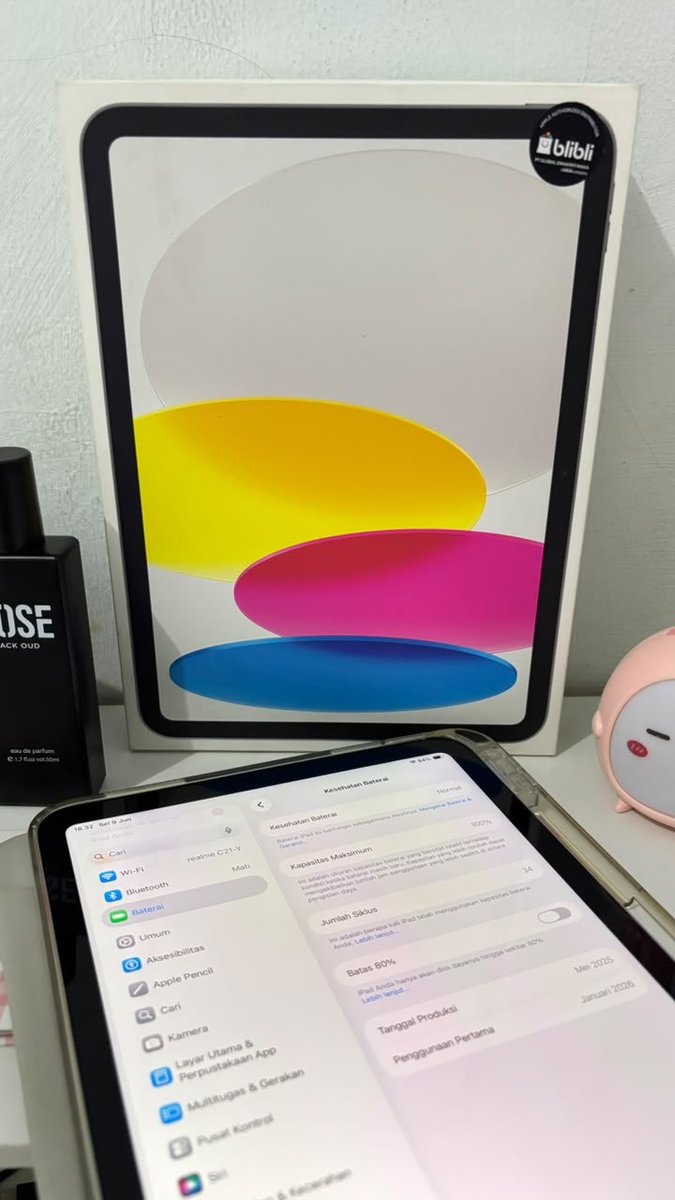 authenticalee's tweet photo. WTS Ipad A16 Wifi 256GB Silver

• Garansi resmi apple &amp; blibli on januari 2027
• No minus karena jarang dipakai, full set
• Dom Cikarang, COD
• Rp. 6.900.000 
• Negotiable 

#WTSIpad #zonauang https://t.co/CzeVgAfaCK