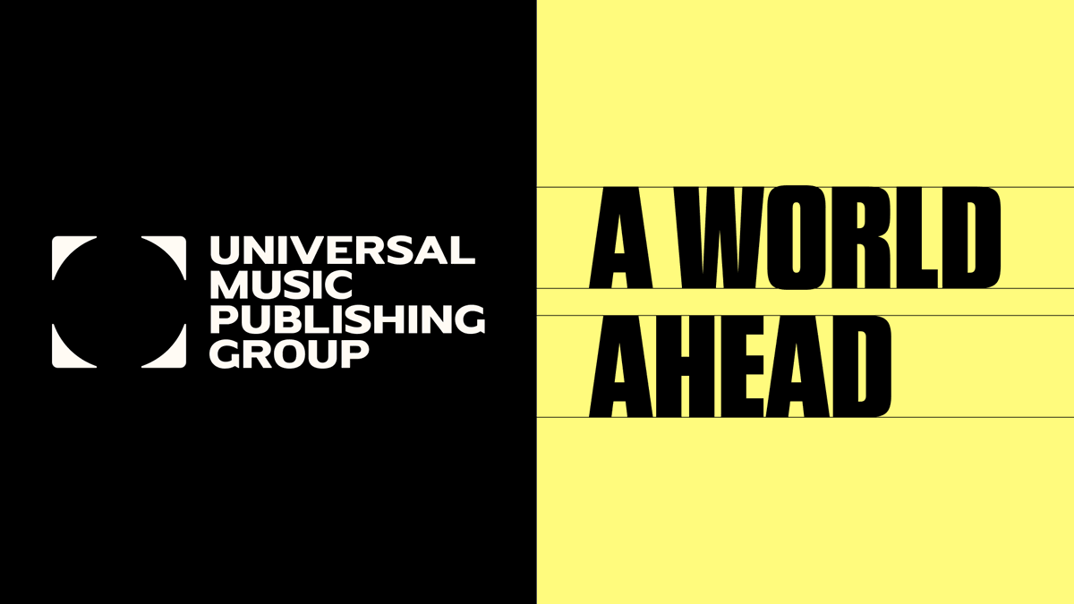 MusicWeek's tweet photo. Universal Music Publishing Group unveils new brand identity https://t.co/PTVcPy8b6f https://t.co/Gn4M2rgbQP