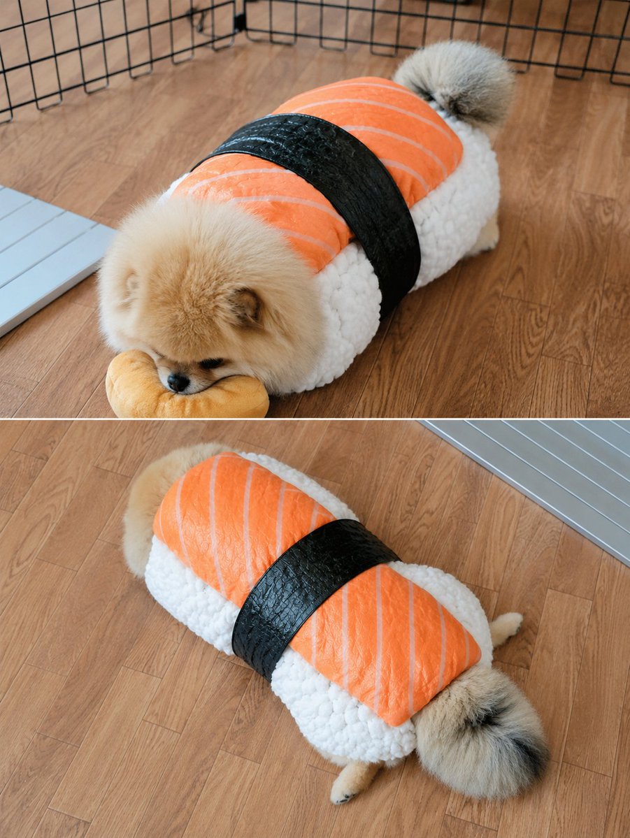 fukusan_pome's tweet photo. ｵｼｭｼ犬🍣 #ポメラニアン https://t.co/cgjFc3NGfc
