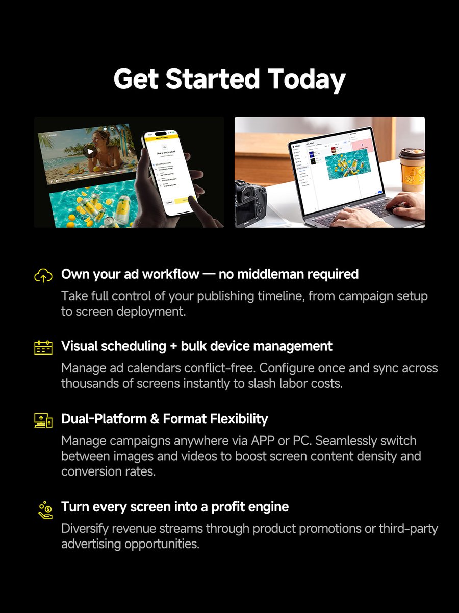 Haha_Vending's tweet photo. HAHA VENDING's all-new Self-Service Ad System is officially live.

Upload images or videos, schedule campaigns, manage multiple machines, and launch promotions directly from our platform.
#HAHAVending #SmartVending #VendingBusiness #RetailTech #UnattendedRetail https://t.co/CqzWodDXqo