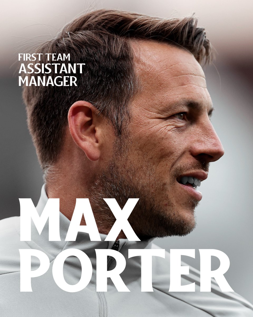 stokecity's tweet photo. Porter appointed Potters' Assistant Manager 🤝

The 38-year-old joins James Rowberry, Ryan Shawcross and Darren Behcet on Mark Robins' coaching staff.