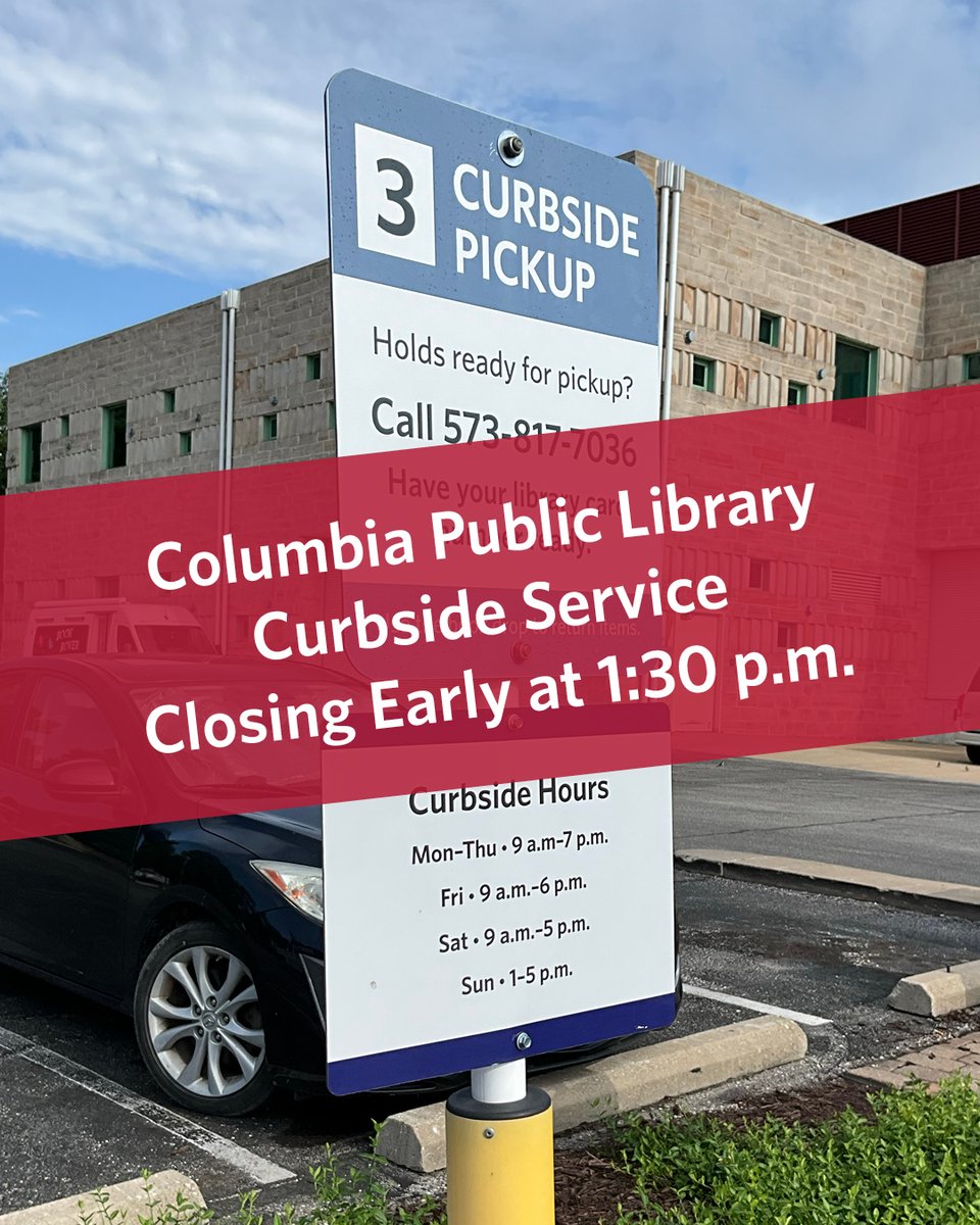 dbrl's tweet photo. Due to the projected heat index this afternoon, curbside service will be closing at 1:30 p.m. today, June 9. As a designated cooling center, we encourage you to come on in if you need to beat the heat. It may be hot outside, but it's cool in the library! https://t.co/wbpqmMbUlC