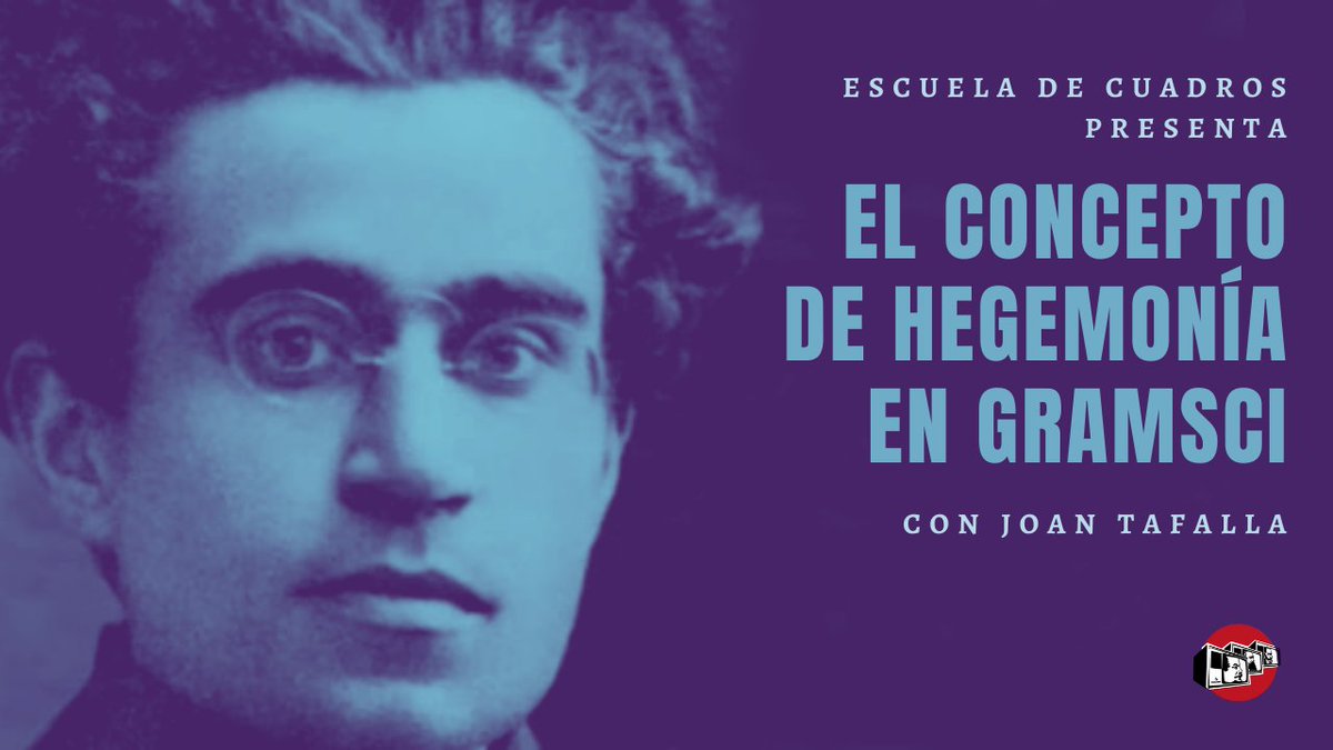escuela_cuadros's tweet photo. «Lo que se llama opinión pública está estrechamente vinculado con la hegemonía política, o sea que es el punto de contacto entre la sociedad civil y la sociedad política, entre el consenso y la fuerza.»
–Antonio Gramsci

Veamos con @JoanTafalla53➜ https://t.co/ryWSCd7OLt https://t.co/dG70DQ9Leu
