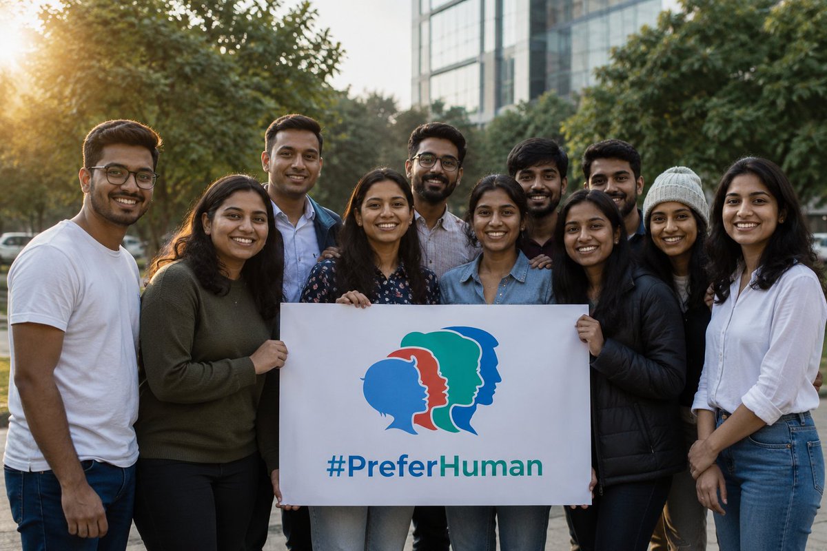 PreferHuman's tweet photo. 🌍 People connect people. Together we build stronger communities, share ideas, and create meaningful change.

At #PreferHuman, we celebrate real conversations, authentic relationships, and the power of human connection. 🤝💙

#PreferHuman #HumanConnection #CommunityFirst https://t.co/NYWRbTqasX