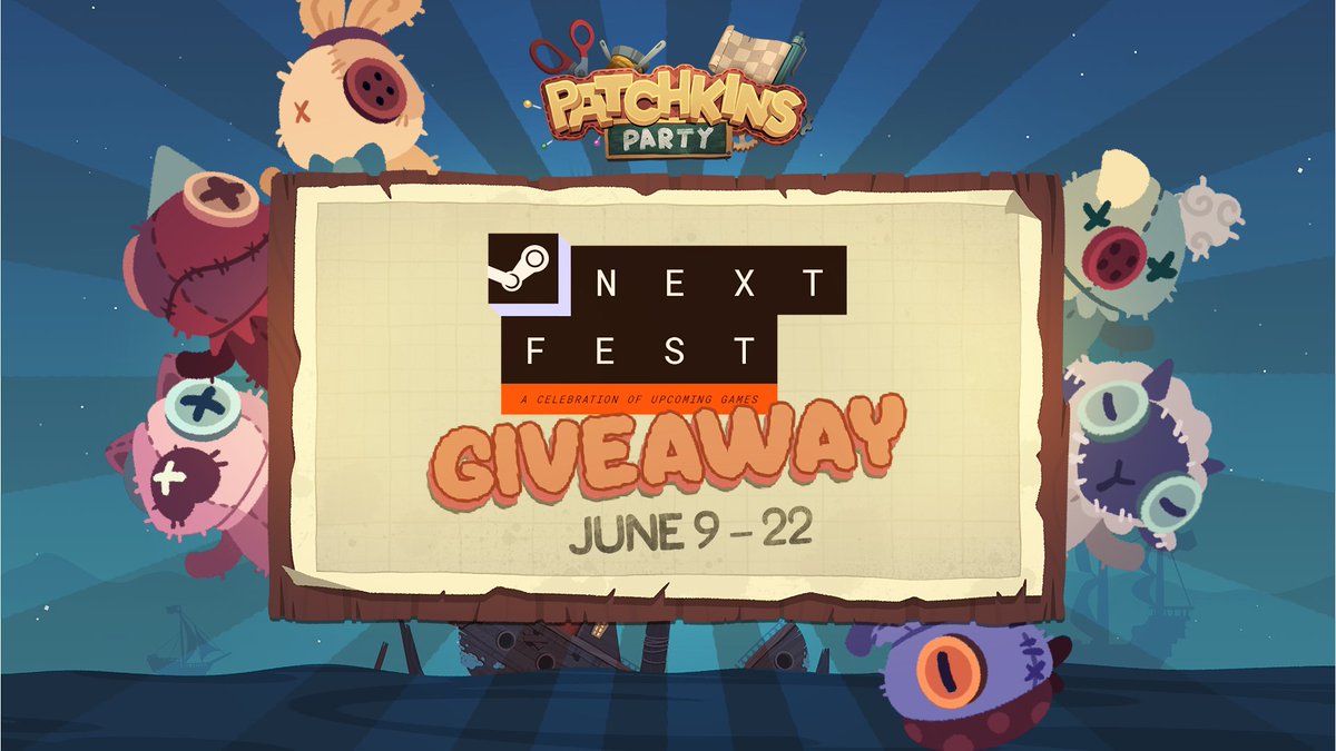 Patchkins Party | Wishlist on Steam tweet media
