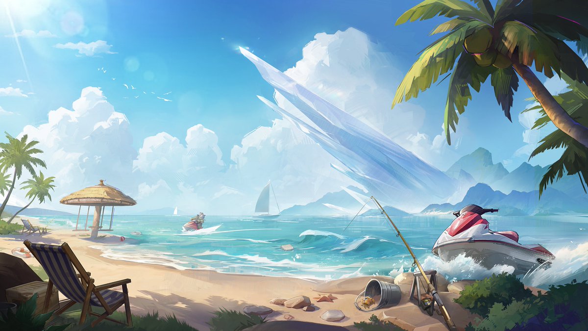 mmmmmmmmiller's tweet photo. ‼️ NEW: BEACH SOCIAL HUB MAP

"Hellfire Bay Beach," a second non-combat social hub map, is coming to #MarvelRivals next Thursday, June 18th as part of the Summer Festival seasonal event. #MarvelRivals https://t.co/O7gqV45XJN
