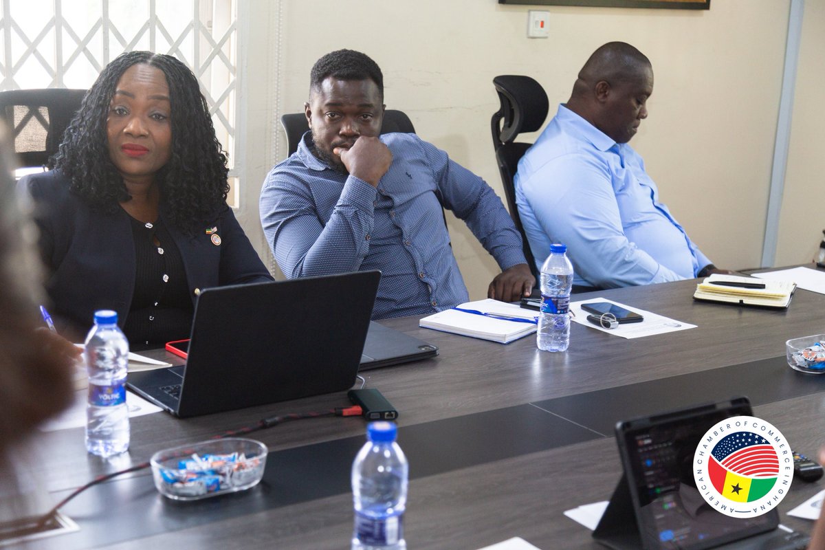 AmChamGhana's tweet photo. On the national AI strategy front, the committee laid out a proactive engagement plan. Amcham intends to produce a formal position paper that articulates the private sector’s priorities and pragmatic policy asks, plan a U.S. government-aligned AI event, exploring topics like responsible AI, talent development, and the National AI Strategy’s impact on businesses. Members also highlighted the need for a collective value proposition to showcase U.S. companies’ AI capabilities to Ghanaian officials.
 
With parliamentary consultation dates expected to be published soon, the committee resolved to hold weekly review sessions on the bills and finalize a position paper ahead of parliamentary consultations. The chamber urged all members to monitor social and parliamentary channels closely and to be ready to mobilize input as soon as the process opens. Lastly, the Chamber encouraged members to include AmCham in corporate social responsibility initiatives to build visibility.