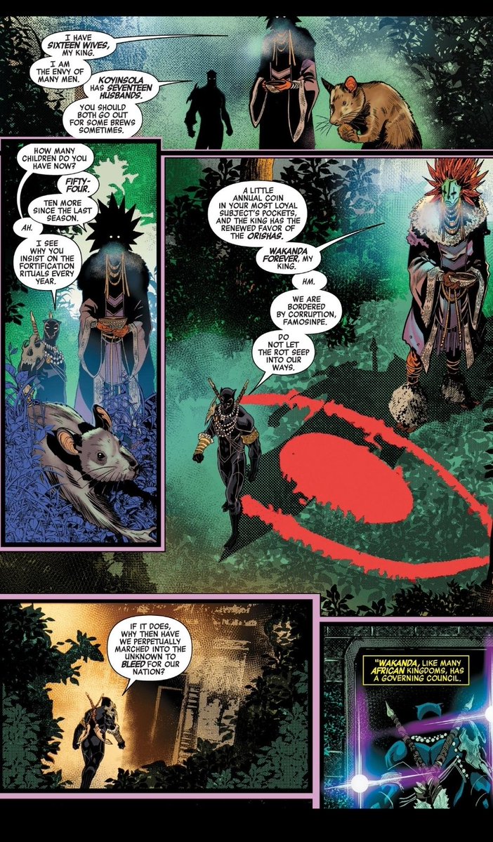 ampknocka's tweet photo. @spooky_nigga Do you know what shadow physics is correct, it use wakandan alchemy. And started using magic during and after doom war, actually thats a lie bc hes been shown using magic b4. And seeing his powers come from a god blessing https://t.co/xkzSjIKJAO