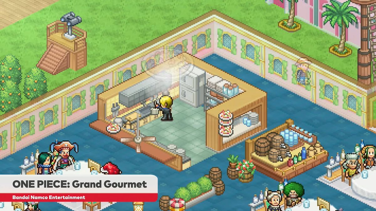 playasia's tweet photo. ONE PIECE: Grand Gourmet is Sailing to Nintendo Switch and Switch 2 this October 23rd. https://t.co/nOk0EM9zaX