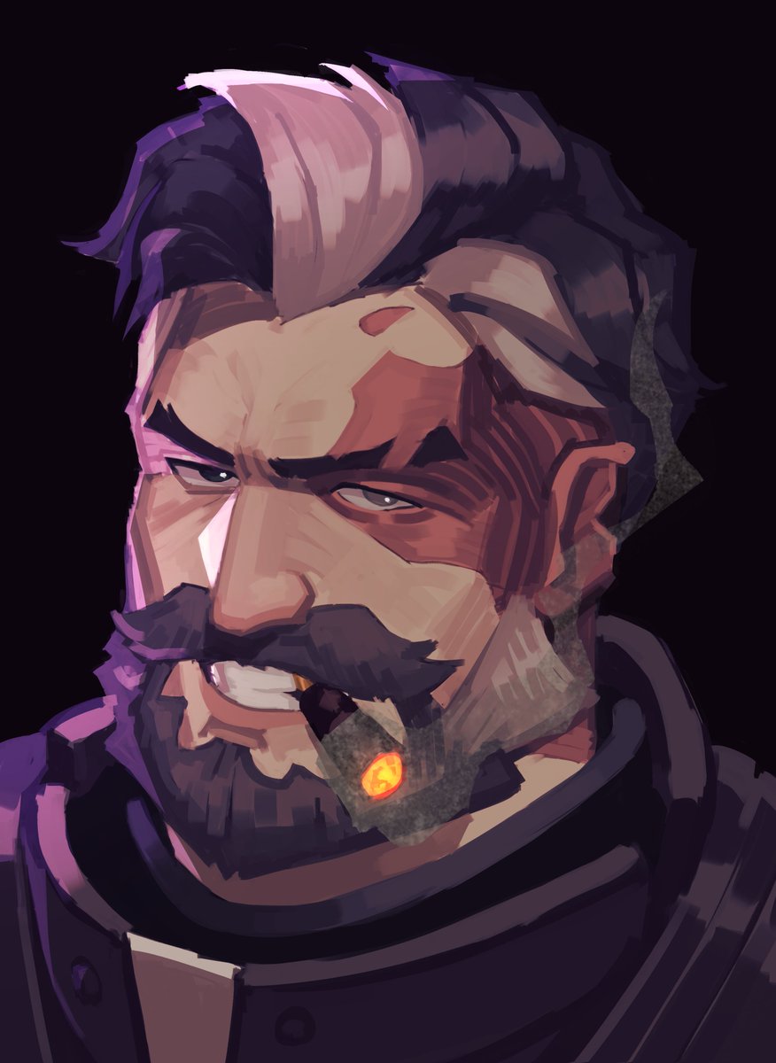 gojoslefttoe1's tweet photo. Venator neutral portrait for @DLArtBrawl (that i forgot to post here lol) https://t.co/EsKcwsdqLV