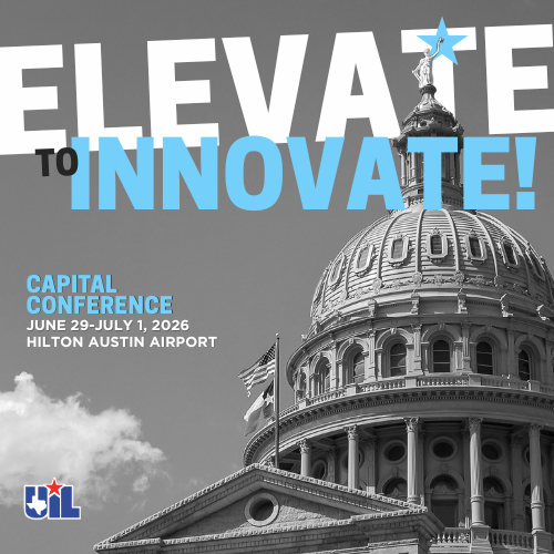 uiltexas's tweet photo. Academic coaches and coordinators, there’s still time to register for Capital Conference! UIL will welcome former educator Julie Schniers to deliver an inspiring keynote address on building a positive culture on your Academic Team on day one of the event.

Click here for registration information and program: https://t.co/7se3f3kNAT