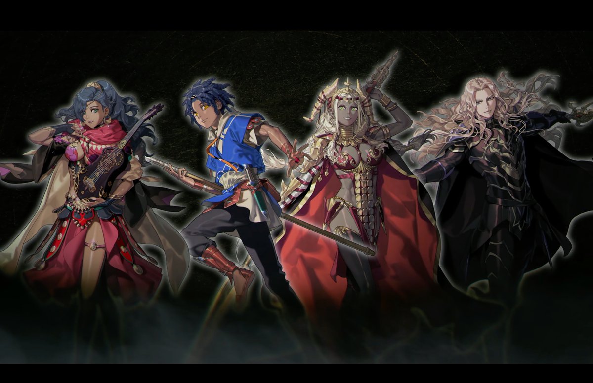 joshmorraz's tweet photo. Fire Emblem: Fortune's Weave is out September 17th!  #NintendoDirect https://t.co/RCSXGklg3z