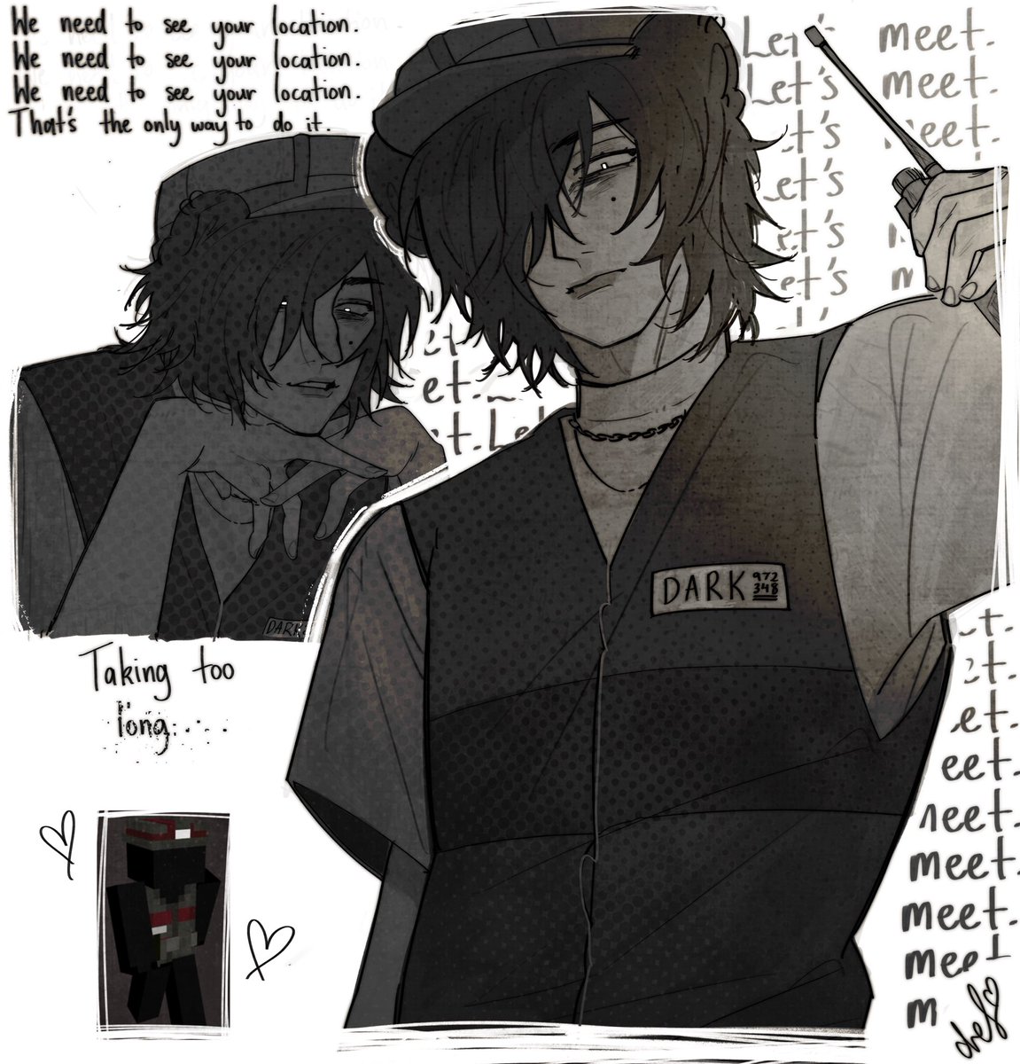 delphiniuumm's tweet photo. silly doodles from katie’s recent stream!! somebody please match my freak with dark worker

#qsmp2 #qsmpfanart #katieb #tomate #tomatosauce https://t.co/KJtHhpWfRw