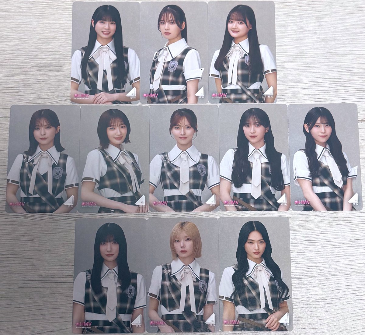 櫻坂46 15th 生写真ABCD124枚コンプHMVクーポン全メンバー