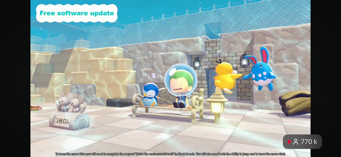 somosgeeksnews's tweet photo. Se anunció un nuevo DLC gratuito de  ‘POKÉMON POKOPIA’ para explorar las profundidades del océano y también. Un pase de expansión que llegará en agosto. https://t.co/lpnLlU5bhJ