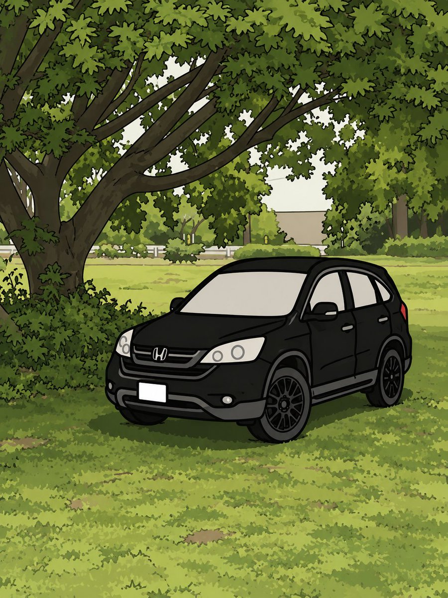 atch413's tweet photo. すげー車だけでもいい感じにできた

→背景も同じトーンで活かして
→車体が目立つようにツヤ感出して
→参照元写真

めっちゃ雑にお願いしてもこんだけしてくれてありがたい https://t.co/NPDG6337uf