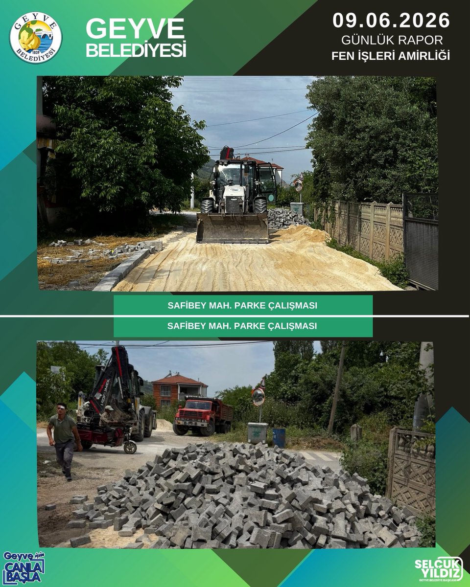 geyvebld's tweet photo. #geyvei̇çincanlabaşla mücadelemizin Günlük çalışma raporu
09.06.2026 Salı 
❇️Fen İşleri Amirliği
❇️Destek Hizmetleri Amirliği
❇️Temizlik Hizmetleri Amirliği
❇️Zabıta Müdürlüğü
❇️Sağlık Hizmetleri Müdürlüğü https://t.co/gqAylheOBT