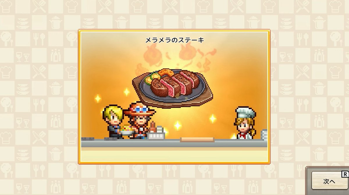 denfaminicogame's tweet photo. カイロソフトと『ワンピース』がまさかのコラボ！経営ゲーム『ONE PIECE 海のごちそうレストラン』発表
https://t.co/iPucsNQPp0

悪魔の実の能力で料理をつくり、総勢400名以上のキャラが登場。サンジと海の店を盛り上げよう。SwitchとSwitch 2にむけて10月22日に発売
#NintendoDirectJP #ニンダイ https://t.co/FMUmYPNDFU