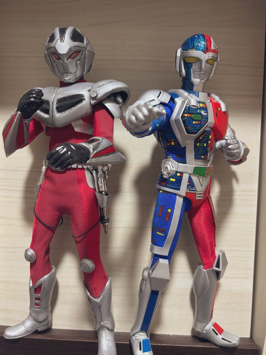 megimmeme's tweet photo. いくぞ、ザウルバイカー！

おう！メタルダー！

みたいな世界も見てみたかったな https://t.co/iAuZz0RkH8