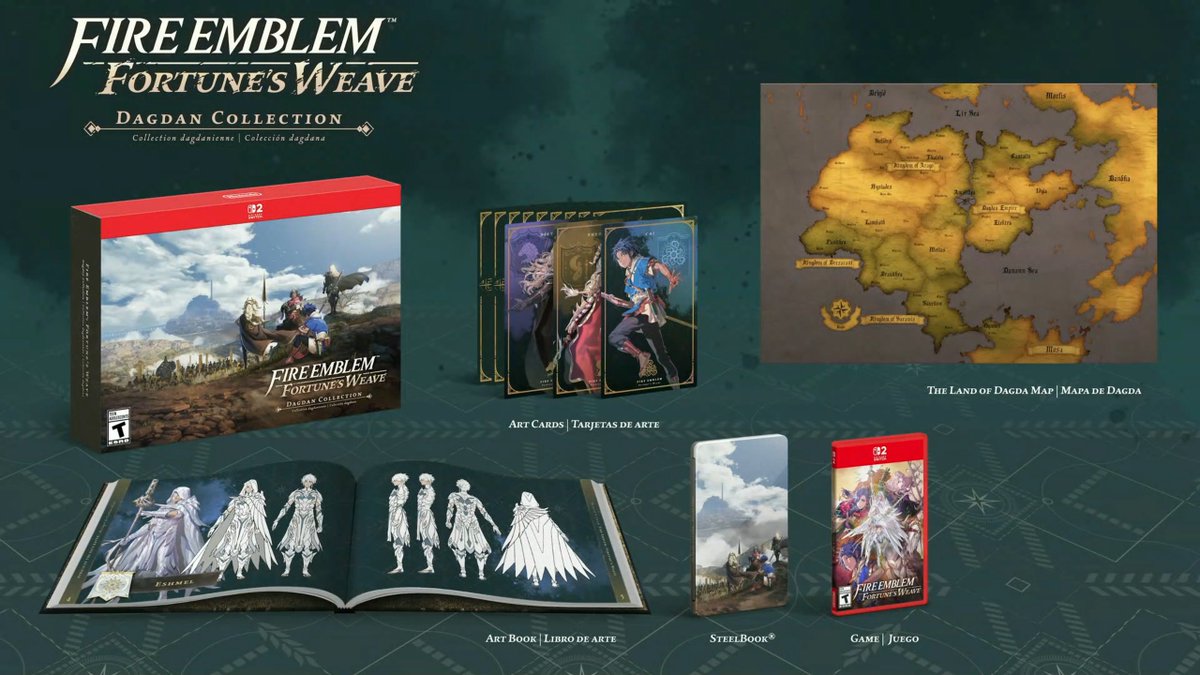 Wario64's tweet photo. Fire Emblem Fortune's Weave CE announced https://t.co/rffyTsim89
