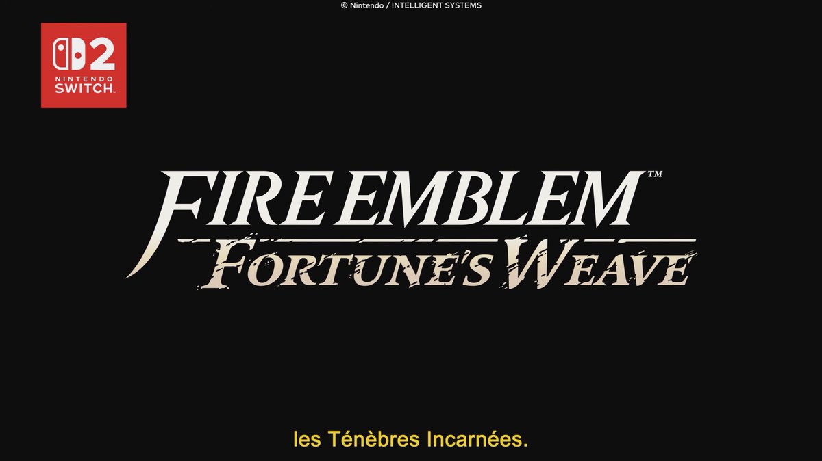 NintendoActu's tweet photo. Fire Emblem: Fortune's Weave sortira le 17 septembre 2026 sur Nintendo Switch 2. #NintendoDirect https://t.co/xjwCLo4GAz
