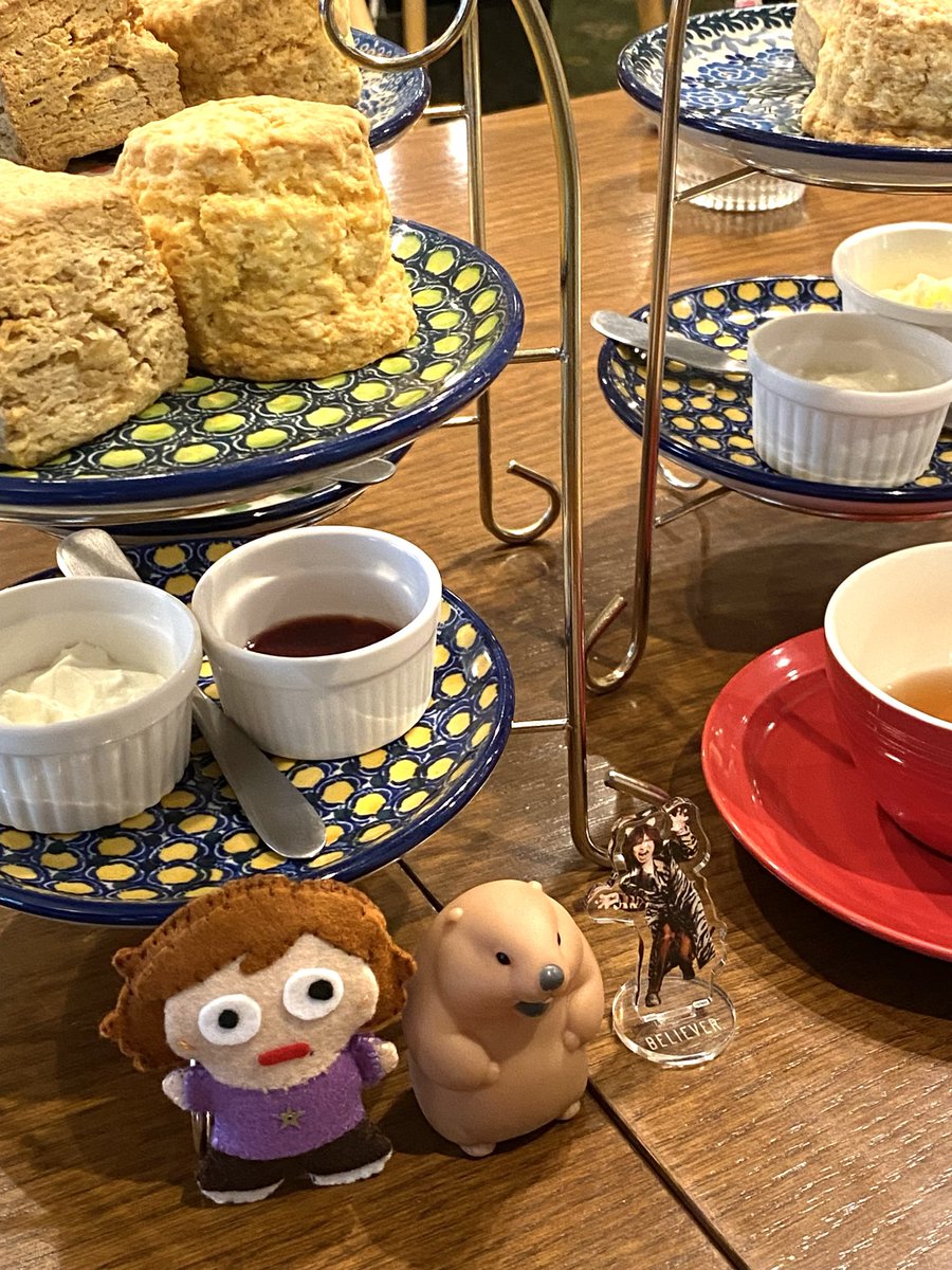 de_Rope_'s tweet photo. 素敵なお茶会☕️お腹がいっぱい💨近くの公園緑がいっぱい🌲ボートもいっぱい🦢🛶ヒーちゃまの瞳孔全開👀ｲｪｱ https://t.co/90xnU7dO72