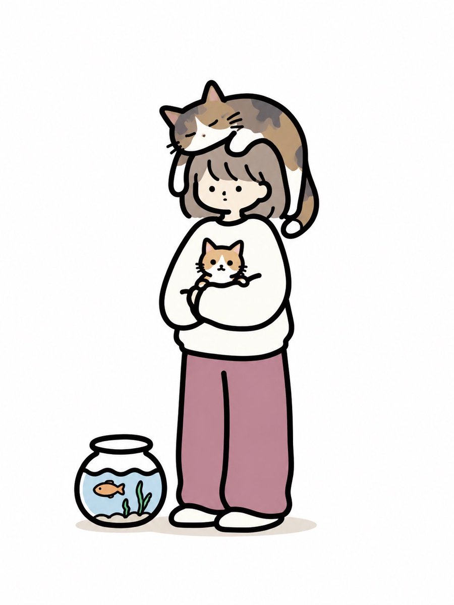 oriiharuko's tweet photo. 淡い色合い出してくれたから黒髪にかえてもろた
オリイかミスリルをかぶり、メタルかキンを抱っこしているようだ

そしてFISH TANKERだからねw https://t.co/Tzc1TCaeeD